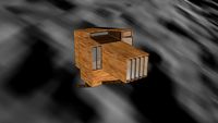 Rio de Janeiro Ocean Front wood Shelter