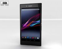 Sony Xperia Z Ultra Black 3D Model