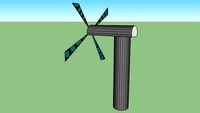 Solar Windmill for Weasels