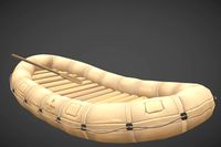 Lifeboat Hand-Painted