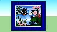 o lago - tarsila do amaral