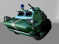 BRDM2 3D Model