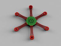 Hexacopter Frame by 3datoa