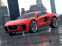 Audi Nanuk Environment 3D Model