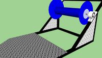 Wake winch pillow blocks, axle, and spindle