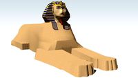 Die Sphinx von Gizeh