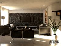 Living room 11 day 3D Model