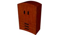 Wardrobe with draws