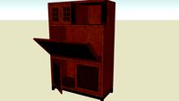 Arhaus Computer Cabinet