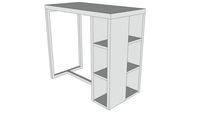 CB2 - sidecar high dining table