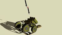 M-900 long range mobile rocket launcher