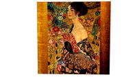 Lady with Fan by Klimt