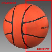 Basketball ball 4L orange 3D Model
