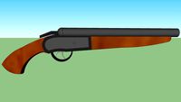 Sawed Off Double Barrel Shotgun