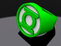 Green Lantern Ring by itchyd