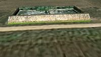 water reservoir in the fields