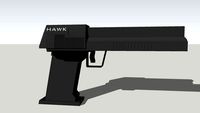 Dual Barraled Pistol 9mm