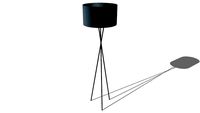 Lampadaire trepied noir, Maisons du monde. Réf: 130.448 Prix:79