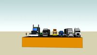 FLEET OF TRUCKS