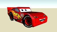 Lightning McQueen 2008 Model