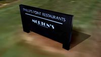 Morton's Restaurant Sign