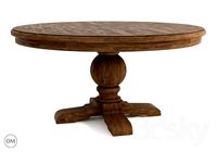 Round trestle table 60 '' 8831-1001L