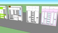 closet melamine megaformas center sac