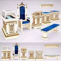 Set of church furniture