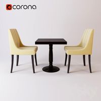 Cafe Chair Table Set 1