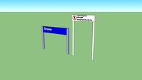 CARTELLI STAZIONE RFI TIPO NUOVO