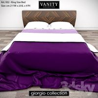 GIORGIO COLLECTION Vanity - Art. 932 - King Size Bed