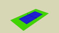 perfect dimension court and net