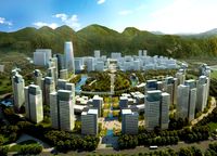 Skyscraper business center 013 3D Model