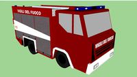 Italian Fire Dept. VIGILI DEL FUOCO New IVECO EUROFIRE