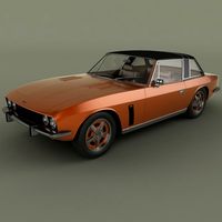 Jensen Interceptor Coupe 3D Model
