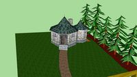 La Cabane d'Hagrid, la maquette