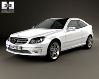MercedesBenz CLCClass CL203 2008 3D Model
