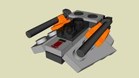 LEGO MINI Snow Speeder