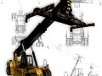 Reach stacker low poly 3D Model