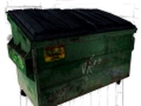 Dumpster low poly 3D Model