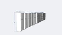 PANTRY 24DEEP 2DOORS SHAKER