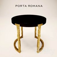 Porta Romana ALBERTO OVAL DRUM TABLE