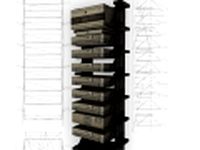 Server rack low poly 3D Model