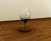 Wine Glass 3D Model