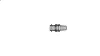 Cable gland with single clamp, antikink protection and screen connection