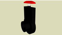 vanne guillotine 110mm