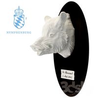 Nymphenburg. The head of a boar.