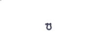 Manille lyre noire de 6 AFNOR