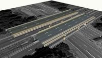 I-440, Wade Ave Bridge