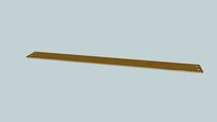 Wood slat